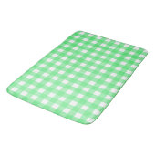 Tapis De Bain Vichy vert (Angle)
