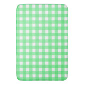 Tapis De Bain Vichy vert (devant Vertical)