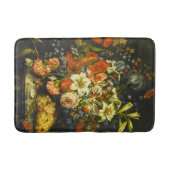 Tapis De Bain Vie morte avec fleurs et fruits (Devant)