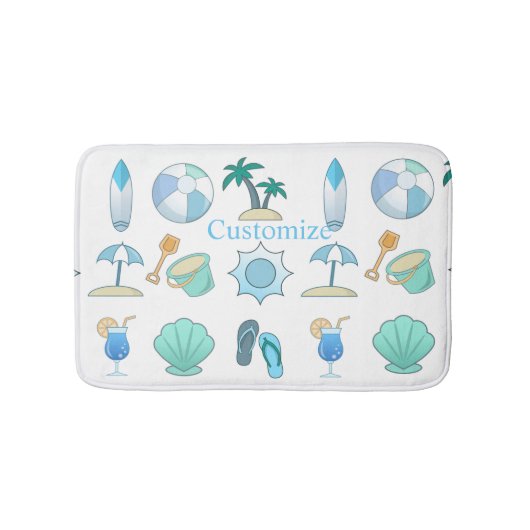 Tapis De Bain Vie sur la plage Thunder_Cove (Devant)