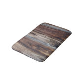 Tapis De Bain Vieille texture en bois patinée de mur (Angle)