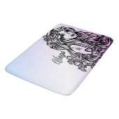 Tapis De Bain Vierge Vierge Zodiaque Violet (Angle)