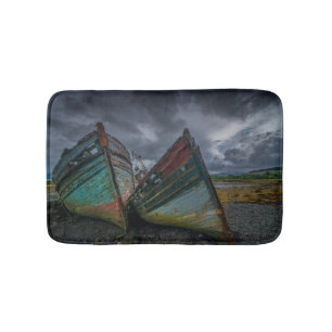 Tapis De Bain Vieux bateaux de pêche