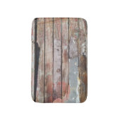 Tapis De Bain Vieux bois rustique bateau en bois plank (Devant (Vertical))
