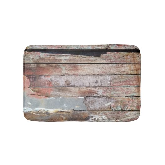 Tapis De Bain Vieux bois rustique bateau en bois plank (Devant)