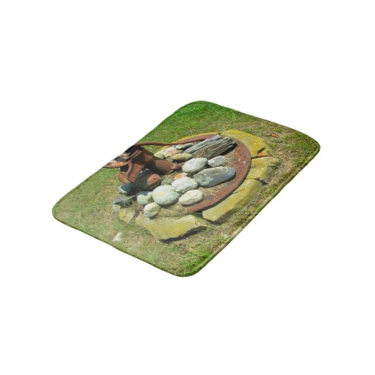 Tapis De Bain Vieux Pompe à main bien (Angle)