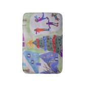 Tapis De Bain Village de Noël (Devant (Vertical))