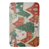 Tapis De Bain Village de Noël (devant Vertical)