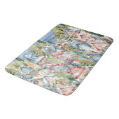 Tapis De Bain Village d'hiver Blue Mountain Snowy (Angle)