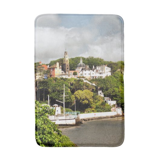 TAPIS DE BAIN VILLAGES DE WALES (Devant (Vertical))