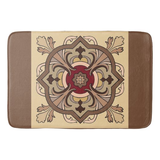 Tapis De Bain Vin au chocolat (Devant)