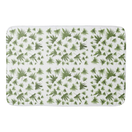 Tapis De Bain Vin canarien Feuille Bain Mat (Devant)