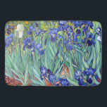 Tapis De Bain Vincent Van Gogh 1898 Irises<br><div class="desc">www.MandasMacabre.com</div>