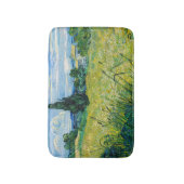 Tapis De Bain Vincent van Gogh - Champ de blé vert avec Cypress (Devant (Vertical))
