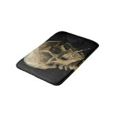 Tapis De Bain Vincent van Gogh - Crâne avec cigarette brûlante (Angle)