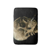 Tapis De Bain Vincent van Gogh - Crâne avec cigarette brûlante (Devant (Vertical))