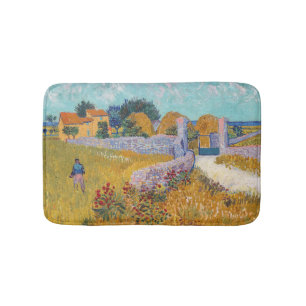 Tapis De Bain Vincent van Gogh - Ferme en Provence