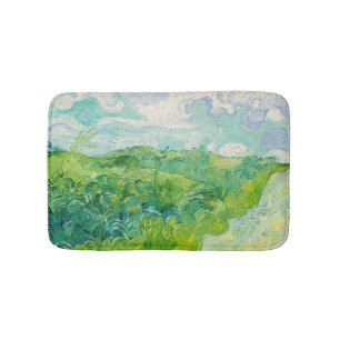 Tapis De Bain Vincent van Gogh - Green Wheat Field, Auvers