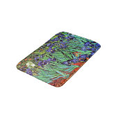 Tapis De Bain Vincent Van Gogh - Irises - Art de l'amour des fle (Angle)