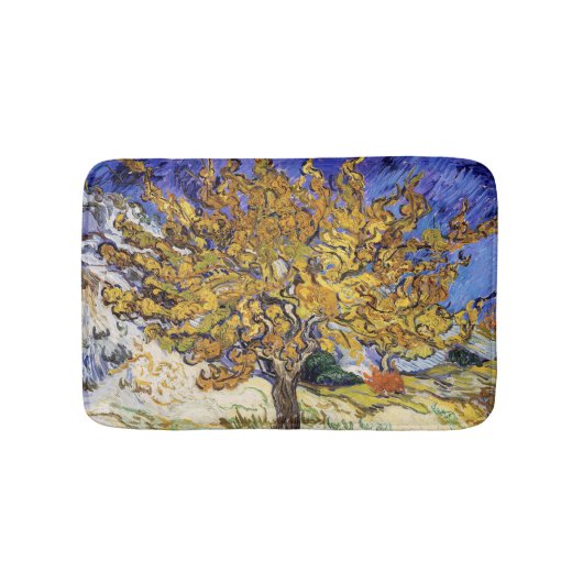 Tapis De Bain Vincent van Gogh - Le Mulberry Tree (Devant)