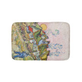 Tapis De Bain Vincent van Gogh - Maisons et figure (Devant)