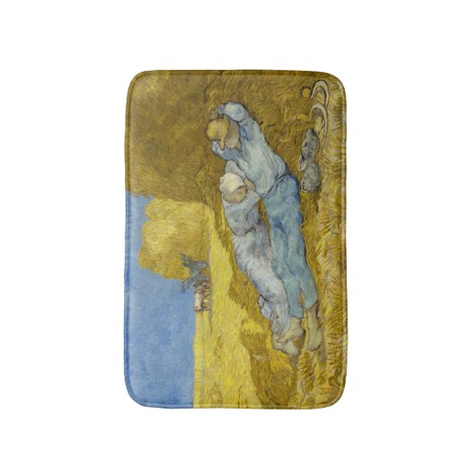 Tapis De Bain Vincent Van Gogh - Mion, Repos / Travail / Siesta (Devant (Vertical))