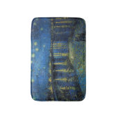 Tapis De Bain Vincent van Gogh - Nuit étoilée sur le Rhône (Devant (Vertical))