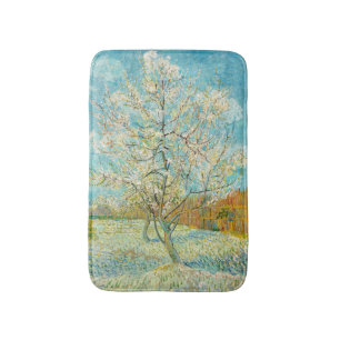 Tapis De Bain Vincent van Gogh - Poche rose en fleurs