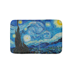 Tapis De Bain Vincent van Gogh, Starry Night