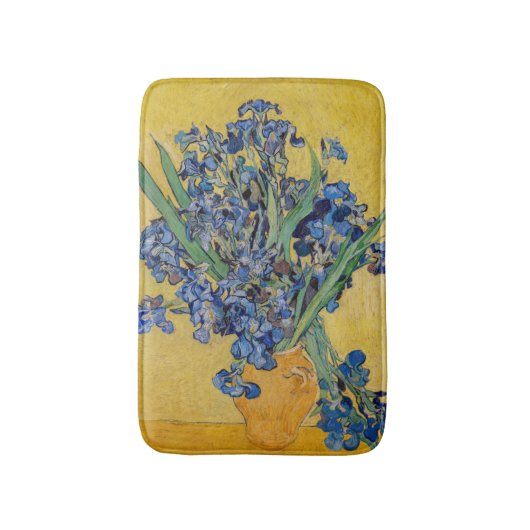 Tapis De Bain Vincent van Gogh - Vase avec Irises (Devant (Vertical))