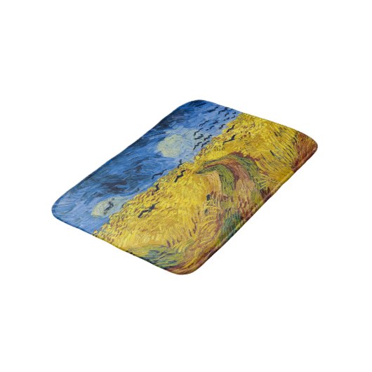 Tapis De Bain Vincent van Gogh - Wheatfield with Crows (Angle)