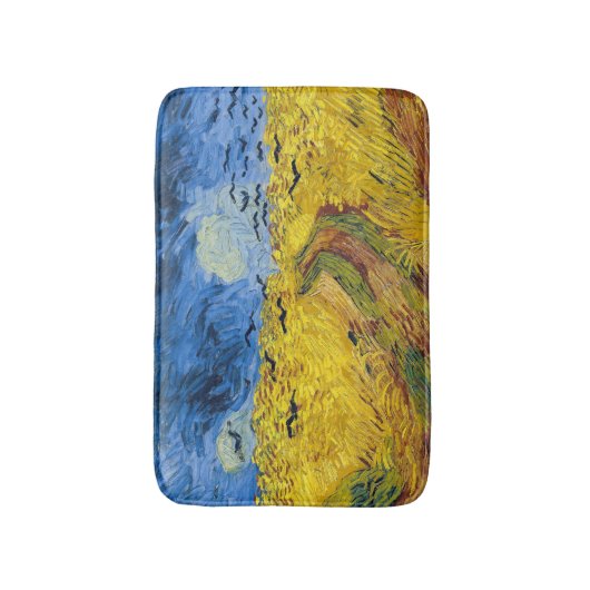 Tapis De Bain Vincent van Gogh - Wheatfield with Crows (Devant (Vertical))