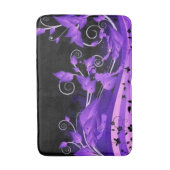 Tapis De Bain Vins pourpres feuillus Mat de bain (Devant (Vertical))