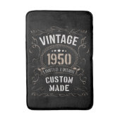 Tapis De Bain Vintage 1950 Limited Edition Personnalisé (Devant (Vertical))