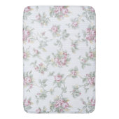 Tapis De Bain Vintage chic Rose et raypes (devant Vertical)