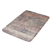 Tapis De Bain Vintage  en terre cuite Abstraite (Angle)