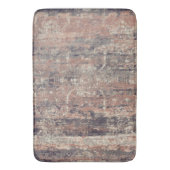 Tapis De Bain Vintage  en terre cuite Abstraite (devant Vertical)