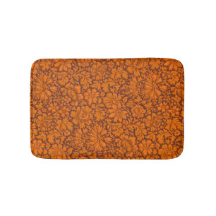 Tapis De Bain Vintage esthétique sur toute l'impression florale