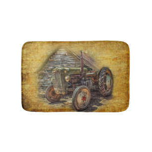 Tapis De Bain Vintage Farm