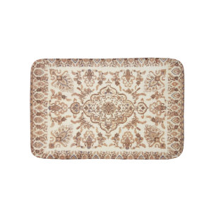 Tapis De Bain Vintage Floral Perse Motif de tapis