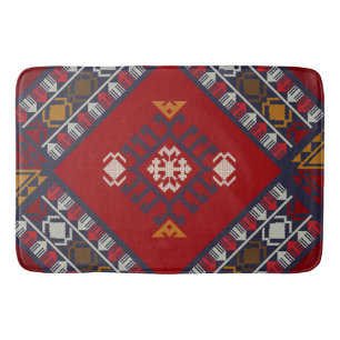 Tapis De Bain Vintage géométrique classique mignon style coloré