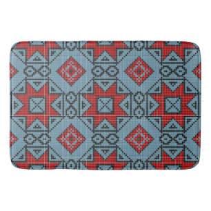 Tapis De Bain Vintage géométrique classique mignon tendance élég