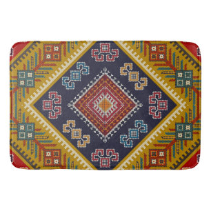 Tapis De Bain Vintage géométrique classique mode coloré