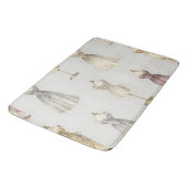 Tapis De Bain Vintage Mannequin Ballgown Pattern (Angle)