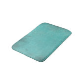 Tapis De Bain Vintage Turquoise rustique | Mat (Angle)