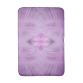 Tapis De Bain VIOLET - Art fractal - (Devant (Vertical))