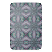 Tapis De Bain violet et vert science moderne futuriste (devant Vertical)