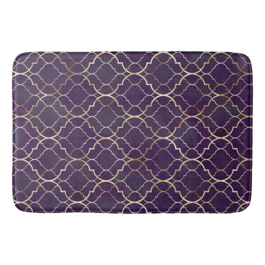 Tapis De Bain Violet marocain (Devant)