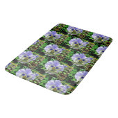 TAPIS DE BAIN VIOLET PANSY (Angle)