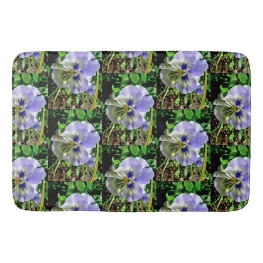 TAPIS DE BAIN VIOLET PANSY (Devant)